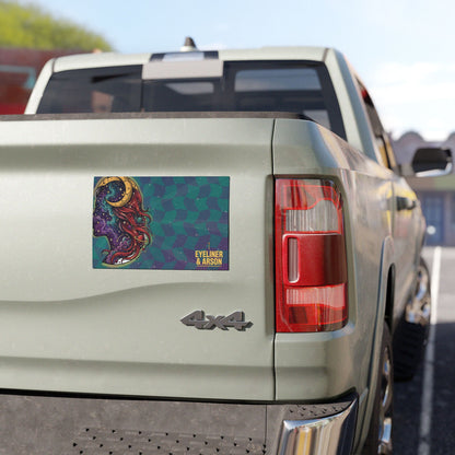 Eyeliner & Arson — Moon Goddess Car Magnet