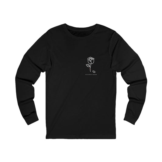 Eyeliner & Arson — Chest Rose Long Sleeve Tee