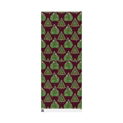 Trippy Tree Spiral Wrapping Paper