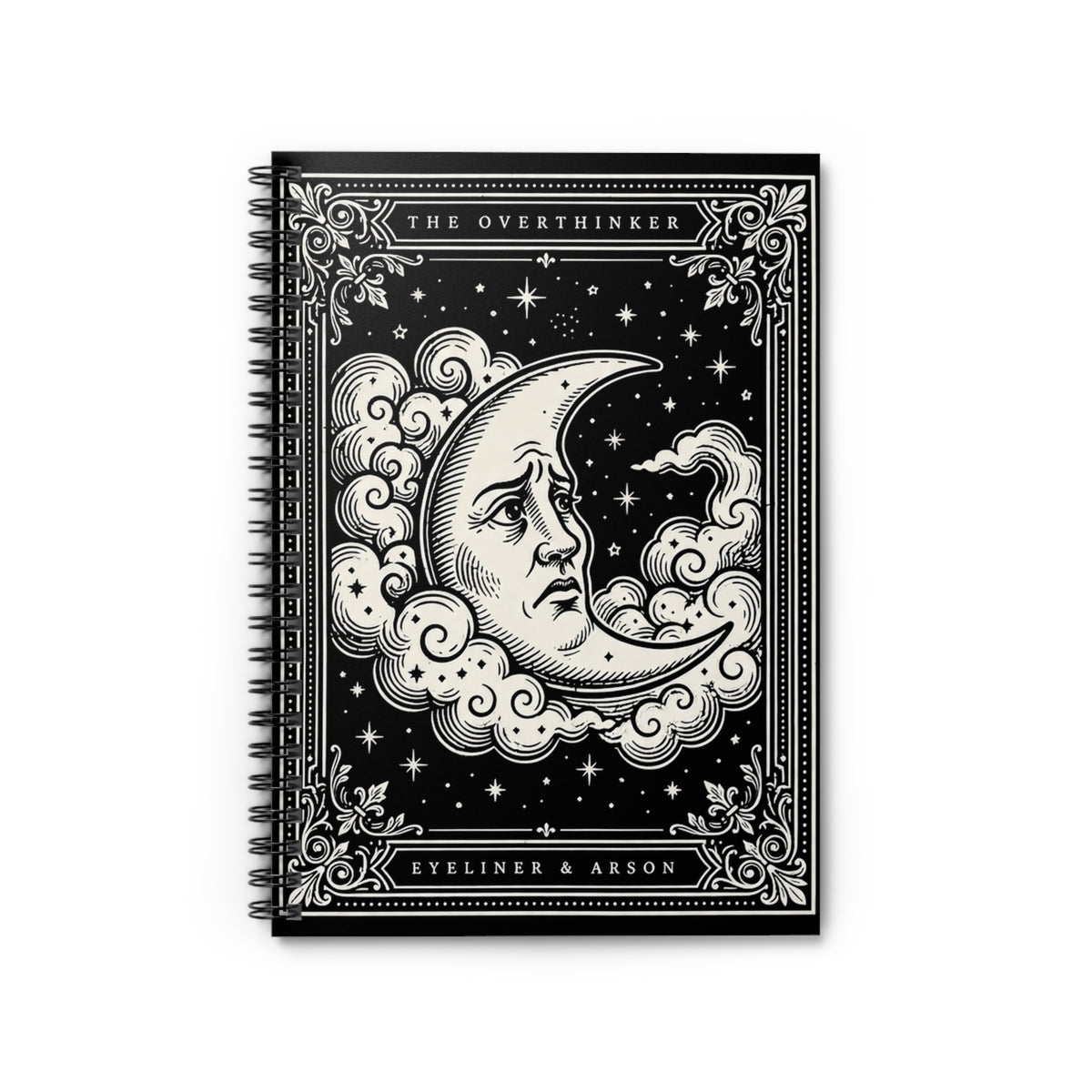 The Overthinker Tarot Spiral Notebook