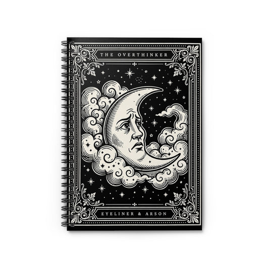 The Overthinker Tarot Spiral Notebook