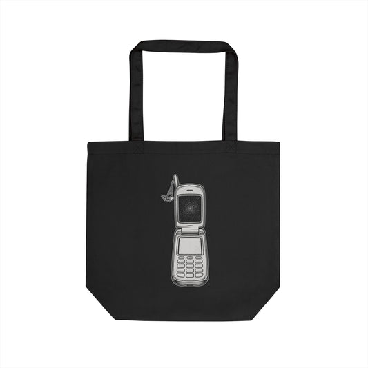 Eyeliner & Arson — Flip Phone Tote Bag