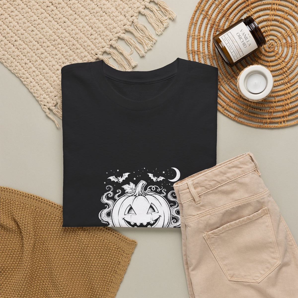 Eyeliner & Arson — Halloween Jack-o'-Lantern Tee