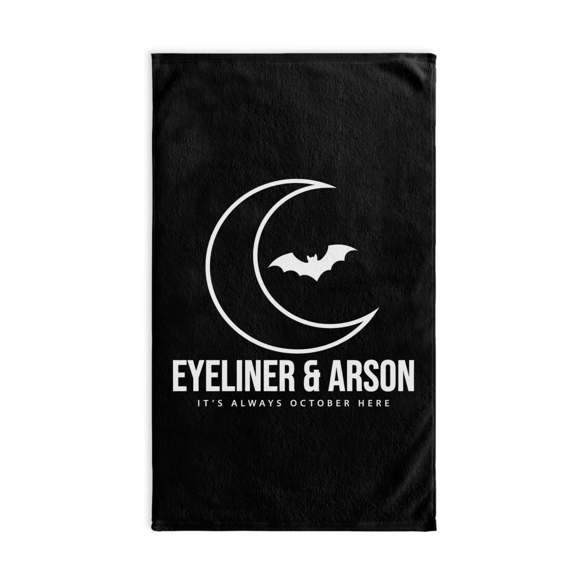 Moon & Bat — Hand Towel