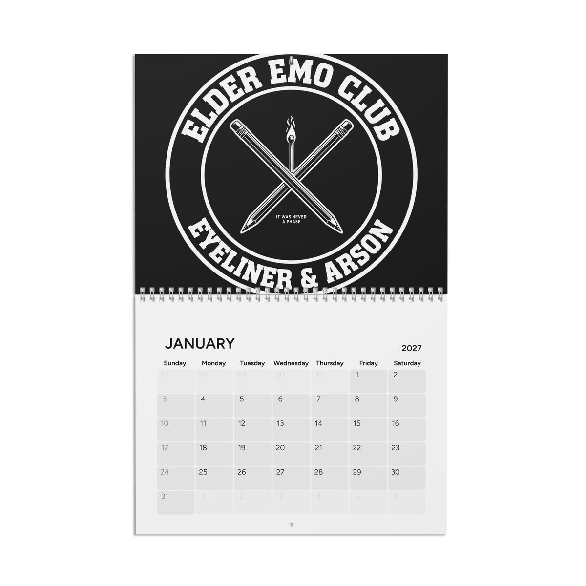 It's Always October — 2027 Wall Calendar