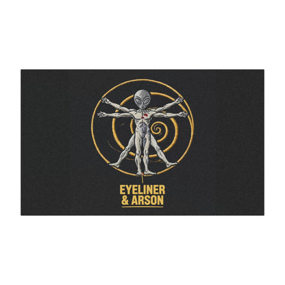 Eyeliner & Arson — Vitruvian Alien Car Magnet