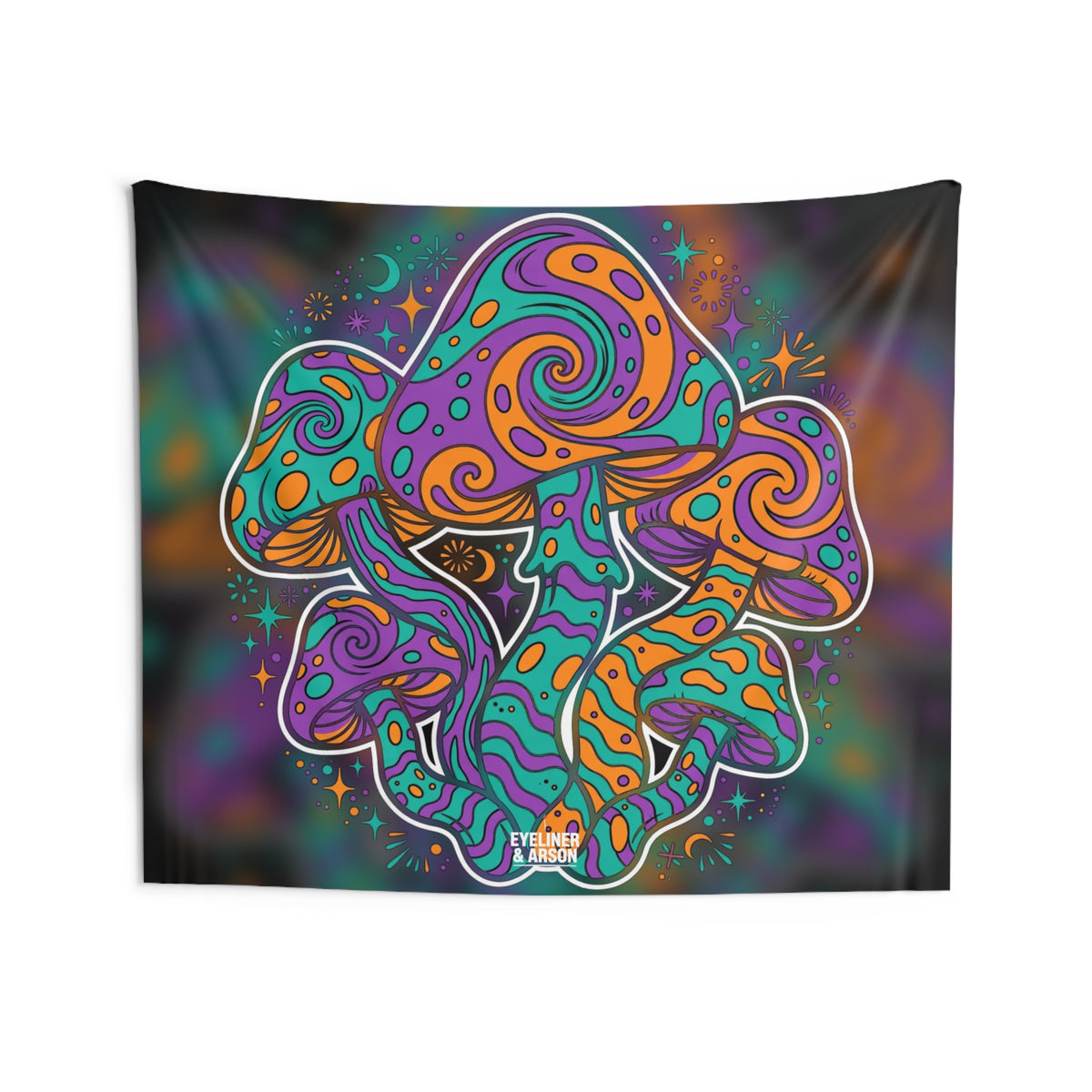 Mushroom Cluster Tapestry