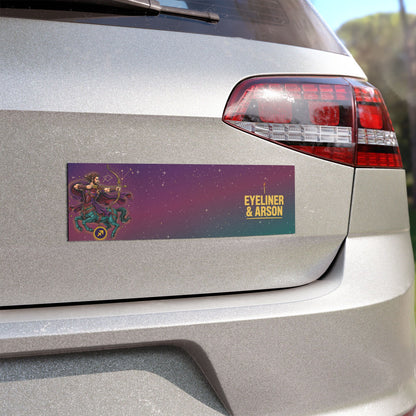Eyeliner & Arson — Sagittarius Car Magnet