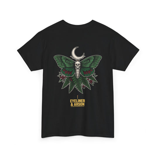 Eyeliner & Arson — Moon Moth & Ferns Tee
