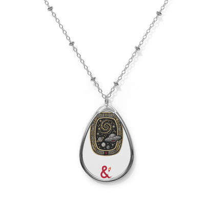 Eyeliner & Arson — Star Map Tablet Necklace