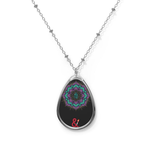 Eyeliner & Arson — Lotus Mandala Necklace