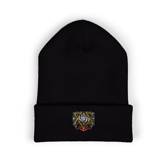 Eyeliner & Arson — Merkaba Craft Beanie