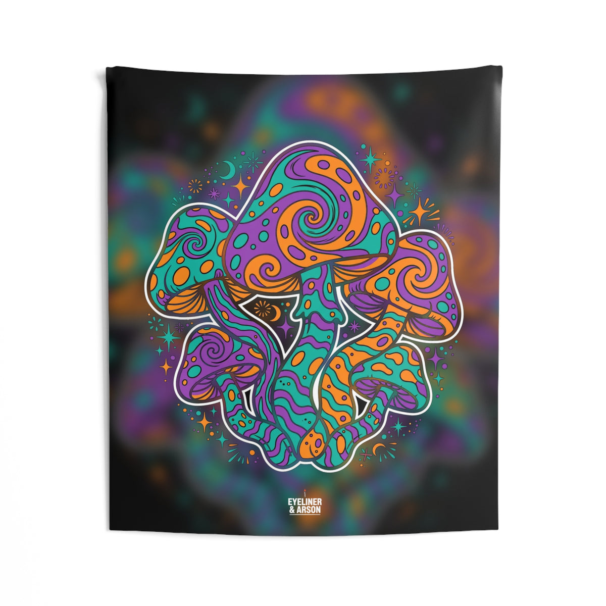 Mushroom Cluster Tapestry