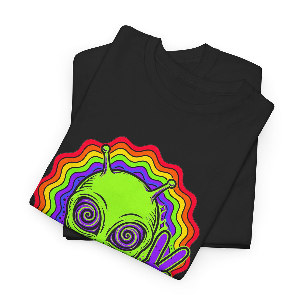 Rave Alien Head Tee