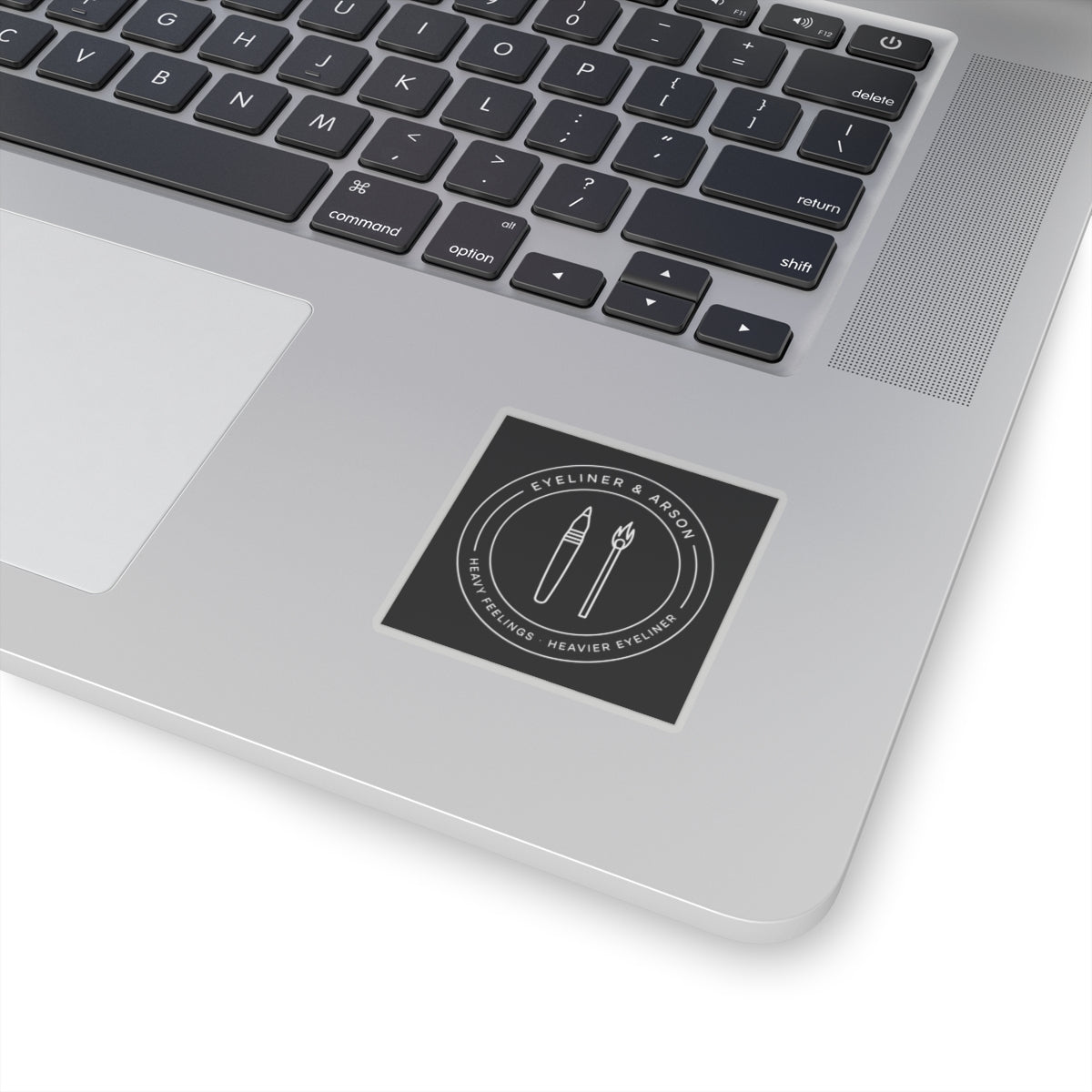 Eyeliner & Arson — Badge Sticker