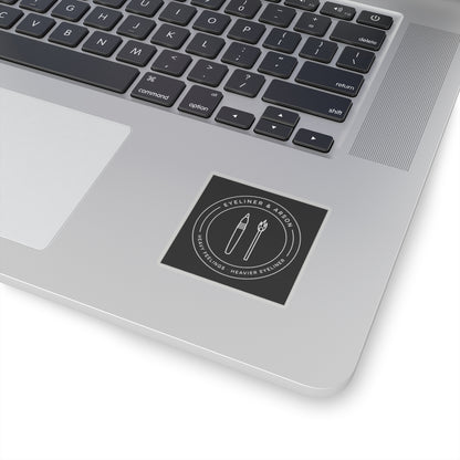 Eyeliner & Arson — Badge Sticker