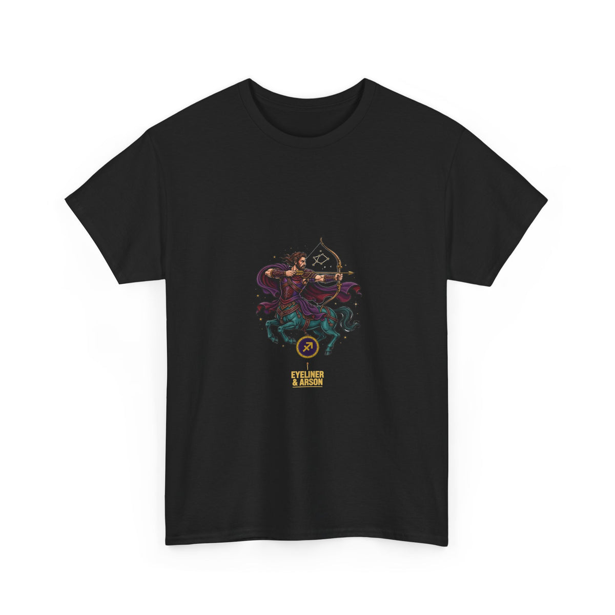 Eyeliner & Arson — Sagittarius Zodiac Tee