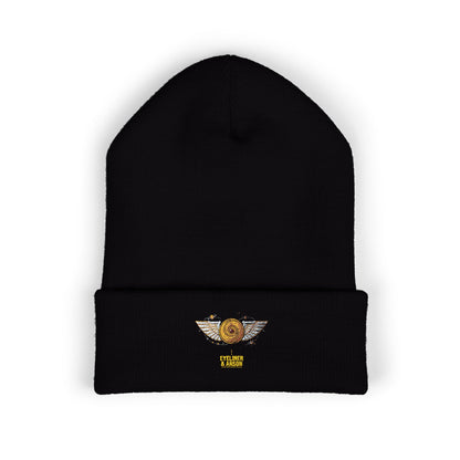 Eyeliner & Arson — Winged Disc Beanie