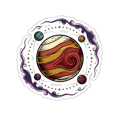 Eyeliner & Arson — Jupiter Sticker