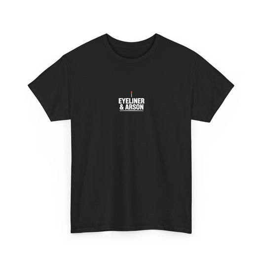 Eyeliner & Arson — Badge Cross Tee