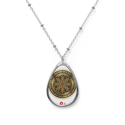 Eyeliner & Arson — Cymatics Medallion Necklace