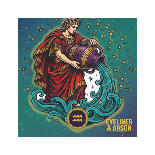 Eyeliner & Arson — Aquarius Car Magnet
