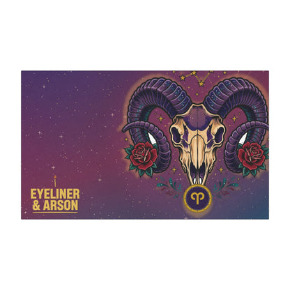Eyeliner & Arson — Aries Car Magnet