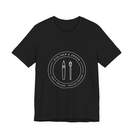 Eyeliner & Arson — Badge Tee