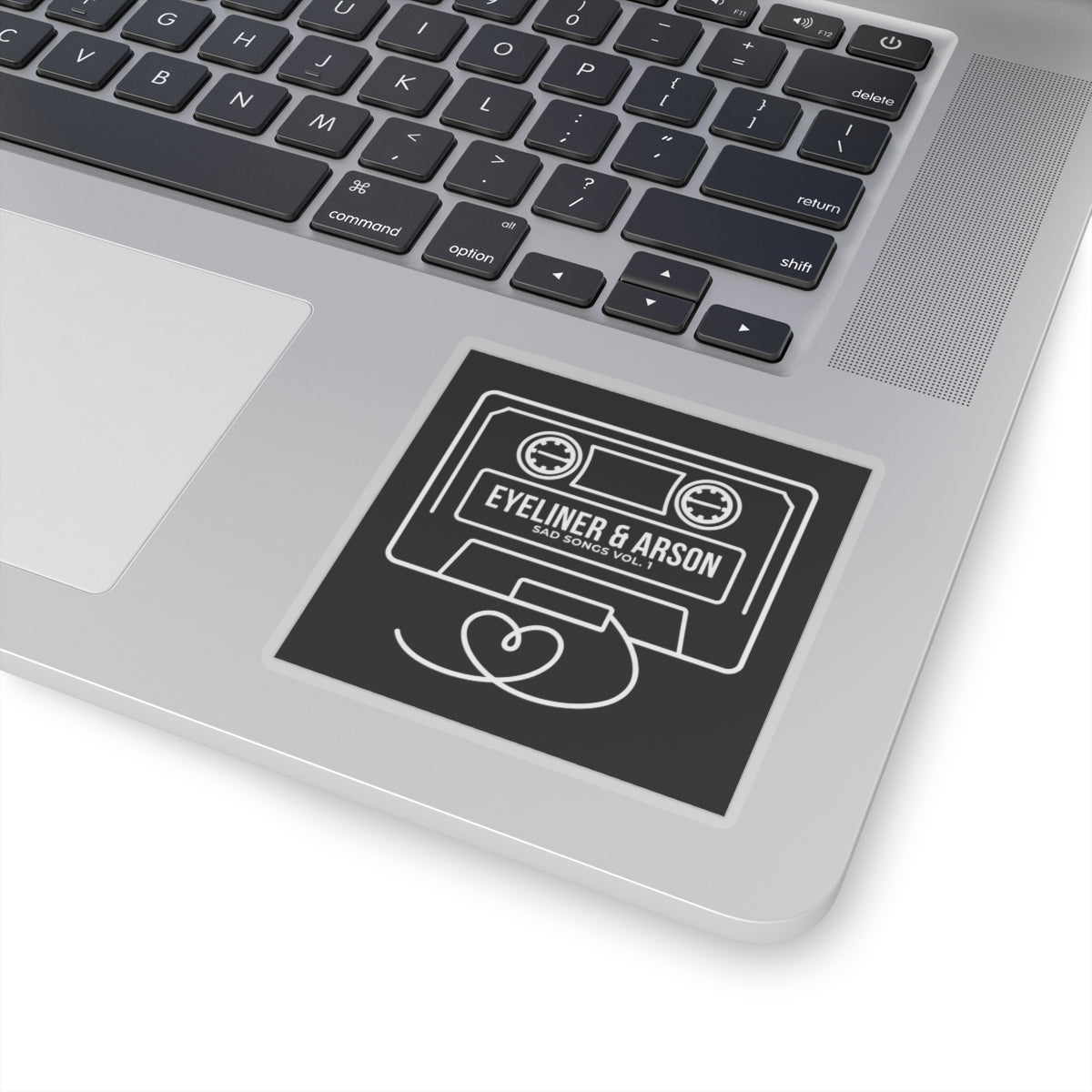 Eyeliner & Arson — Mixtape Sticker