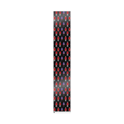 Santa's Lava Lamp Wrapping Paper