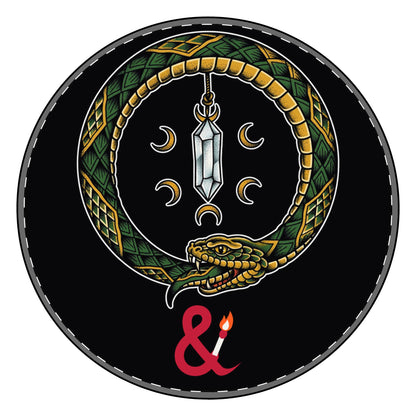 Eyeliner & Arson — Ouroboros Crystal Picture Charm Bracelet