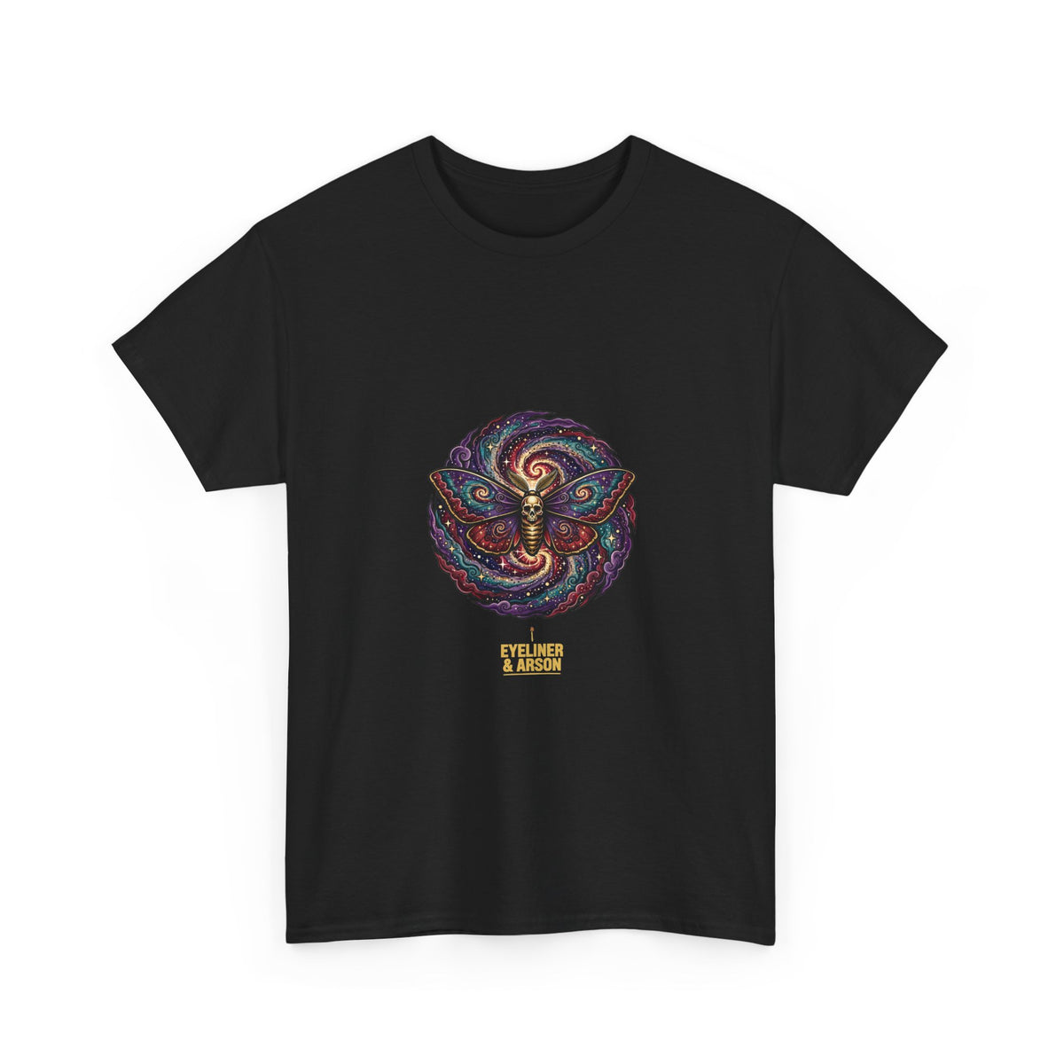 Eyeliner & Arson — Galaxy Moth Tee