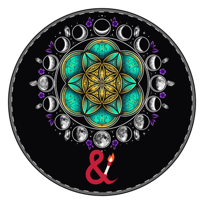 Eyeliner & Arson — Seed of Life Picture Charm Bracelet