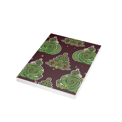 Trippy Tree Spiral Postcard