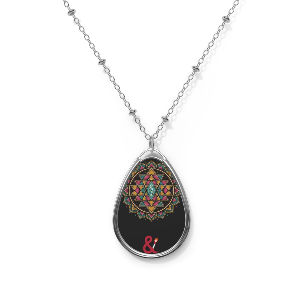 Eyeliner & Arson — Sri Yantra Necklace