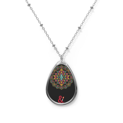Eyeliner & Arson — Sri Yantra Necklace