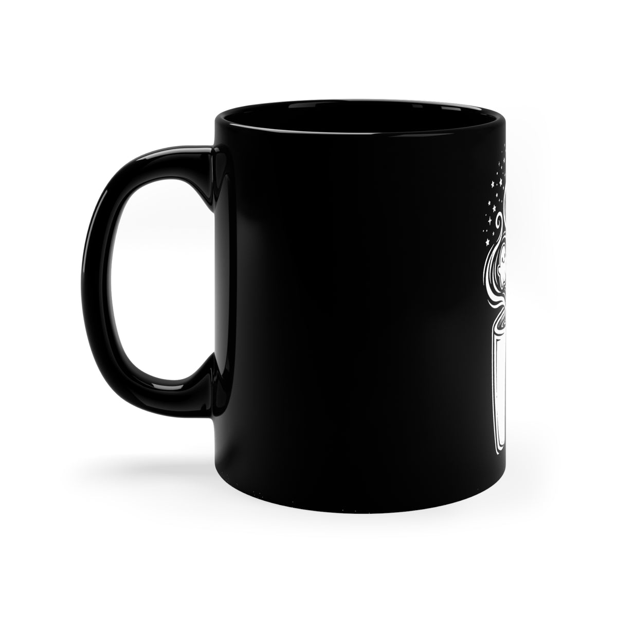 Eyeliner & Arson — Ghost Coffee Mug