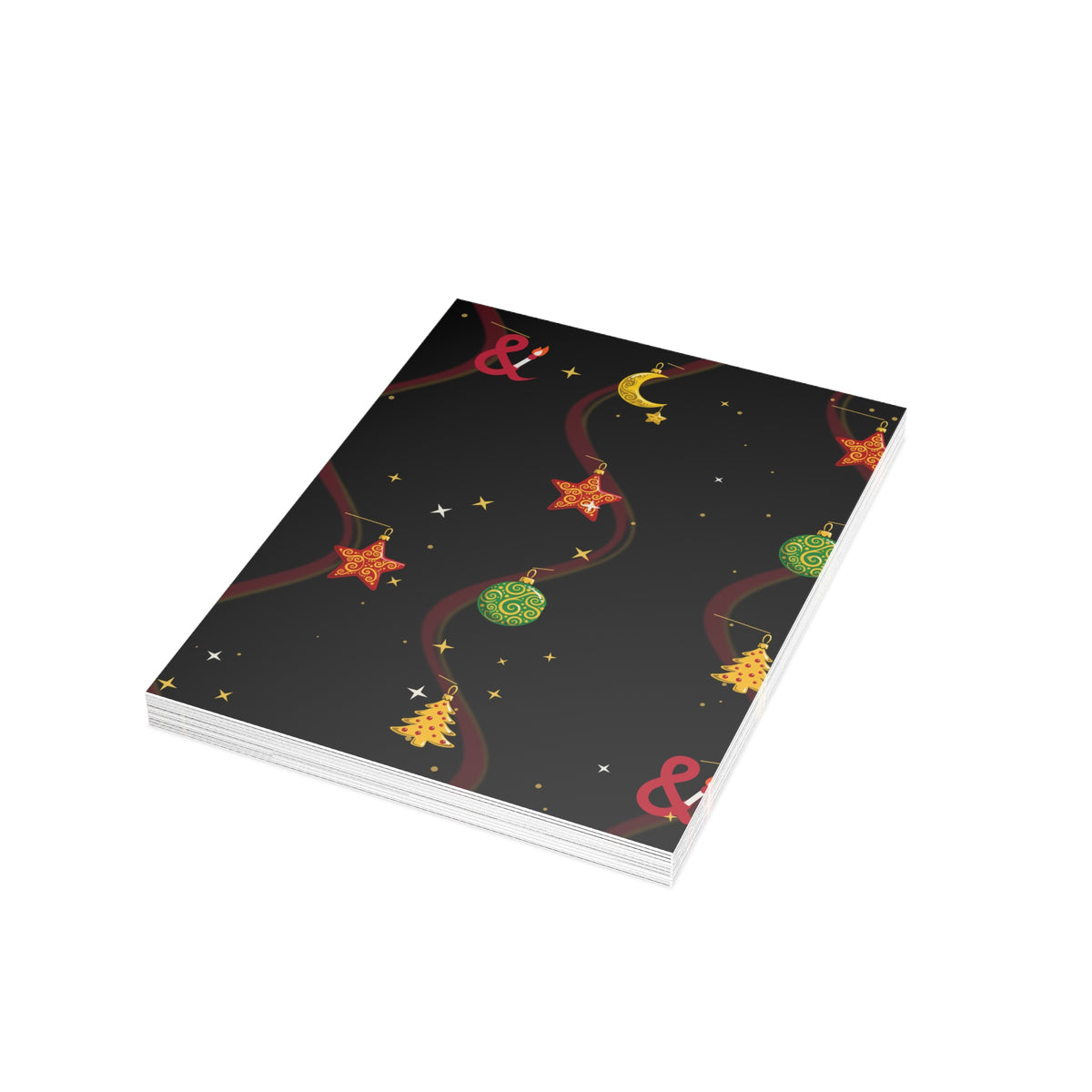 Ampersand Ornaments Postcard
