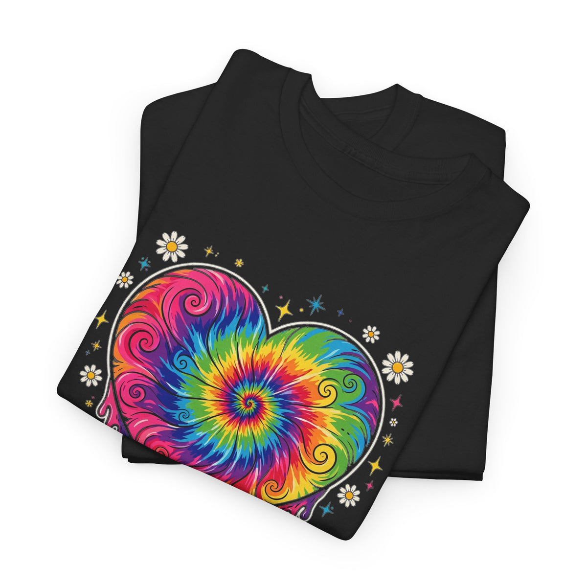 Tie-Dye Heart Tee