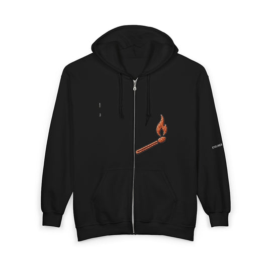 Eyeliner & Arson — Zip Hoodie