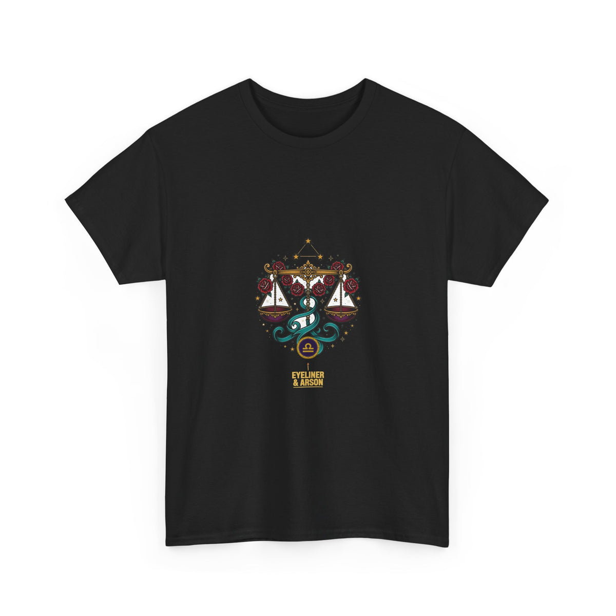 Eyeliner & Arson — Libra Zodiac Tee