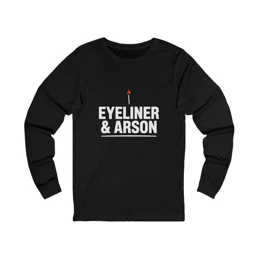 Eyeliner & Arson — Wordmark Long Sleeve Tee
