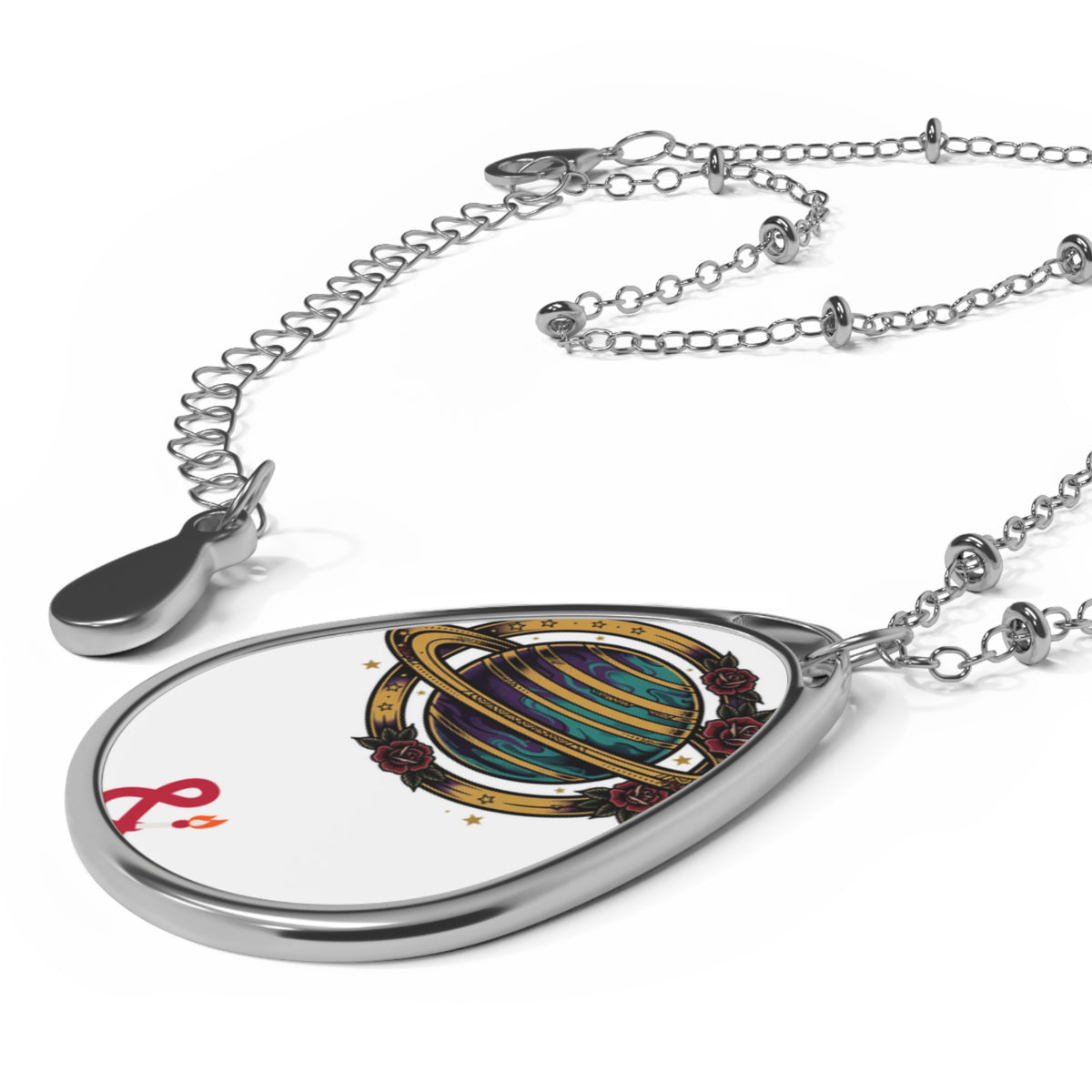 Eyeliner & Arson — Saturn Necklace
