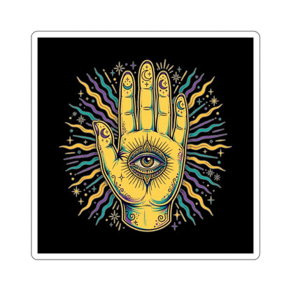 Eyeliner & Arson — Celestial Hand Eye Sticker