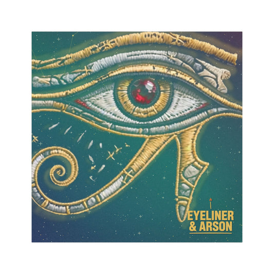 Eyeliner & Arson — Eye of Horus Car Magnet