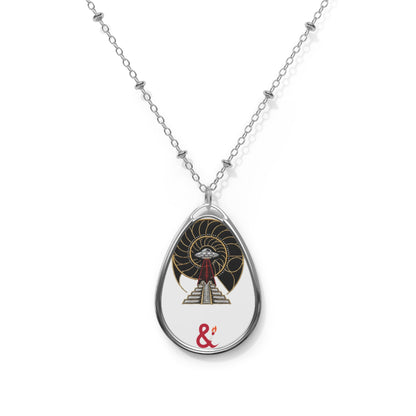 Eyeliner & Arson — Fibonacci UFO Pyramid Necklace