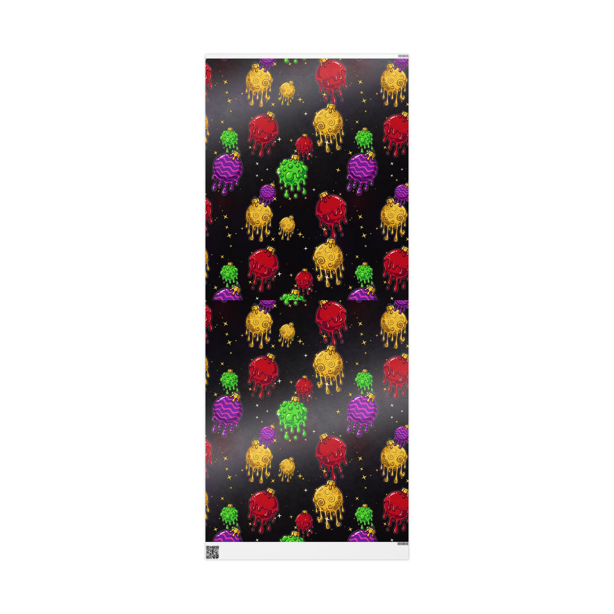 Melting Ornaments Wrapping Paper