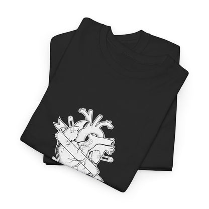 Eyeliner & Arson — Pinned Heart Tee