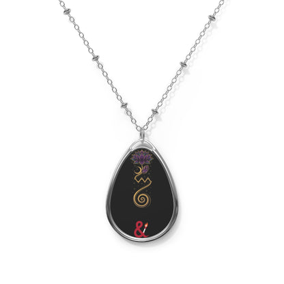 Eyeliner & Arson — Unalome Necklace