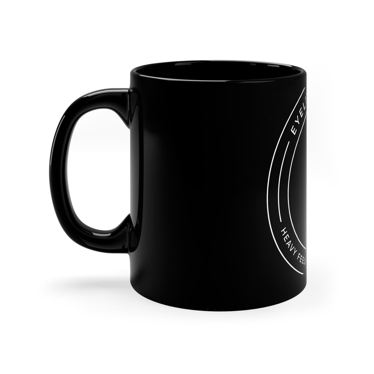 Badge Black Mug 11oz